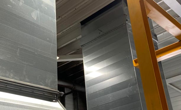 Légtecnika kiépítés